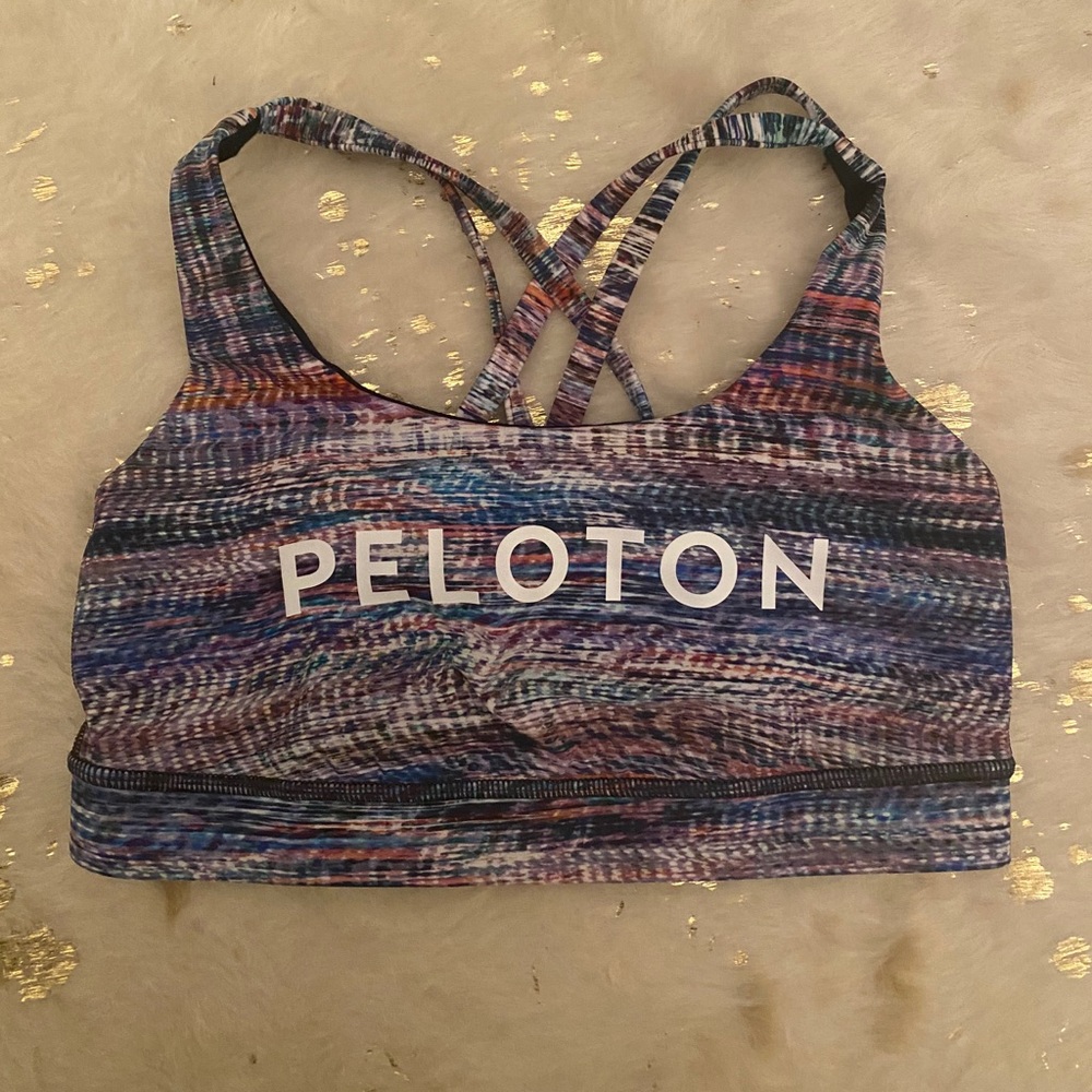 Peloton Lululemon Sports Bra 6